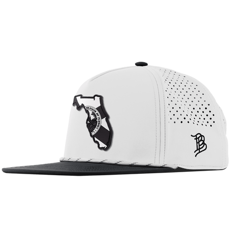 Florida Vintage Flat 5 Panel Rope White/Black