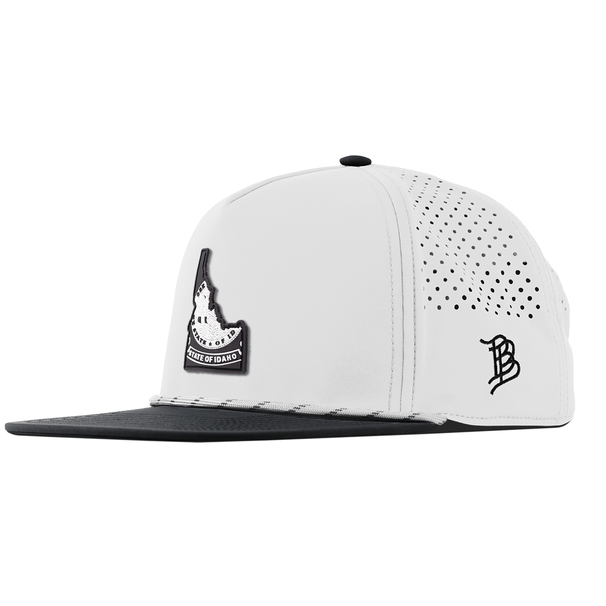 Idaho Vintage Flat 5 Panel Rope White/Black