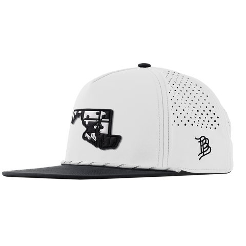 Maryland Vintage Flat 5 Panel Rope White/Black