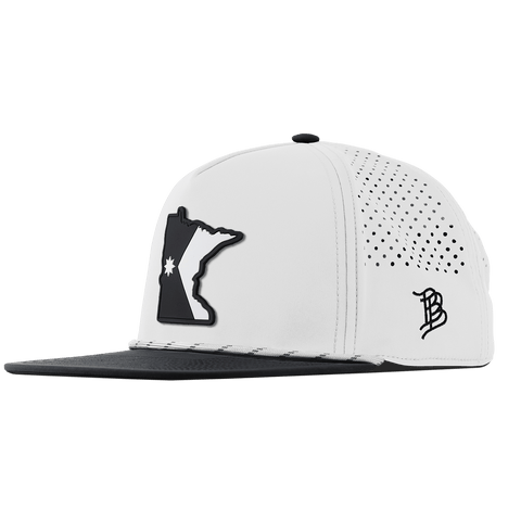 Minnesota Vintage Flat 5 Panel Rope White/Black