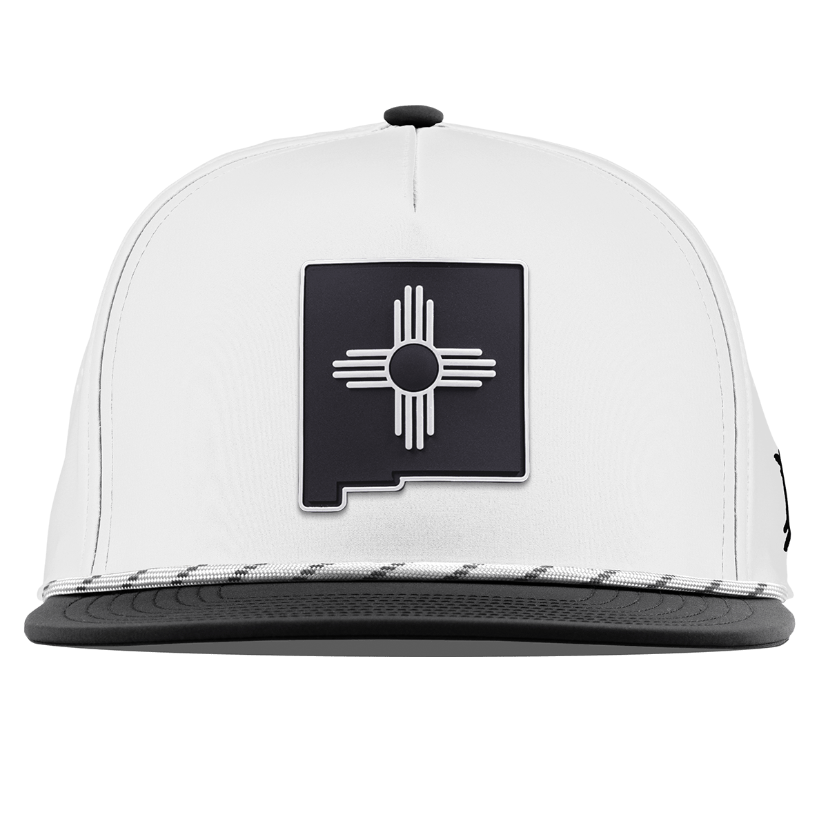 New Mexico Vintage Flat 5 Panel Rope White/Black