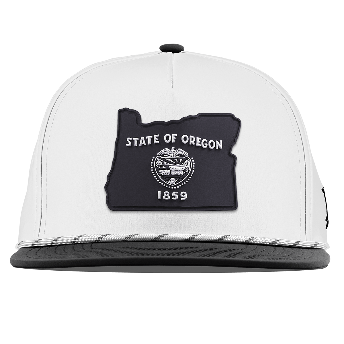 Oregon Vintage Flat 5 Panel Rope White/Black
