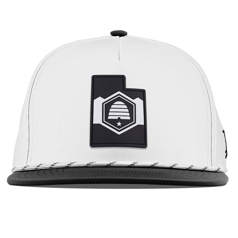 Utah Vintage Flat 5 Panel Rope White/Black