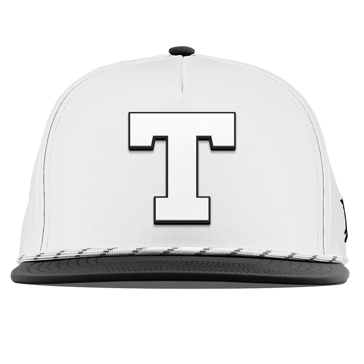University of Texas "Vintage Texas Team Logo" Flat 5 Panel Rope White/Black