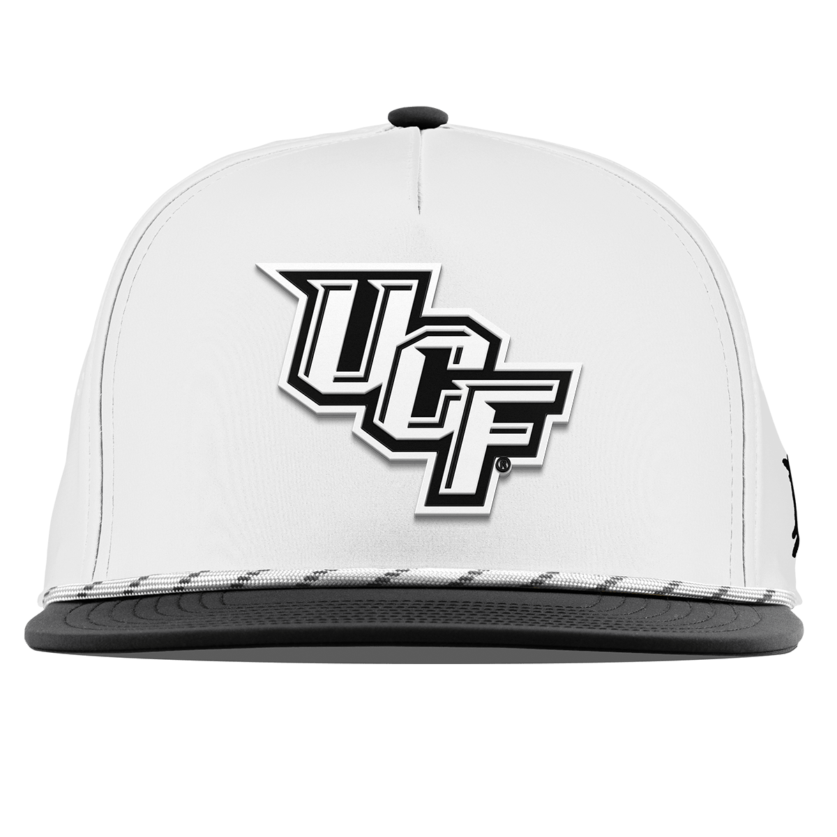 University of Central Florida "UCF Vintage Team Logo" Flat 5 Panel Rope White/Black
