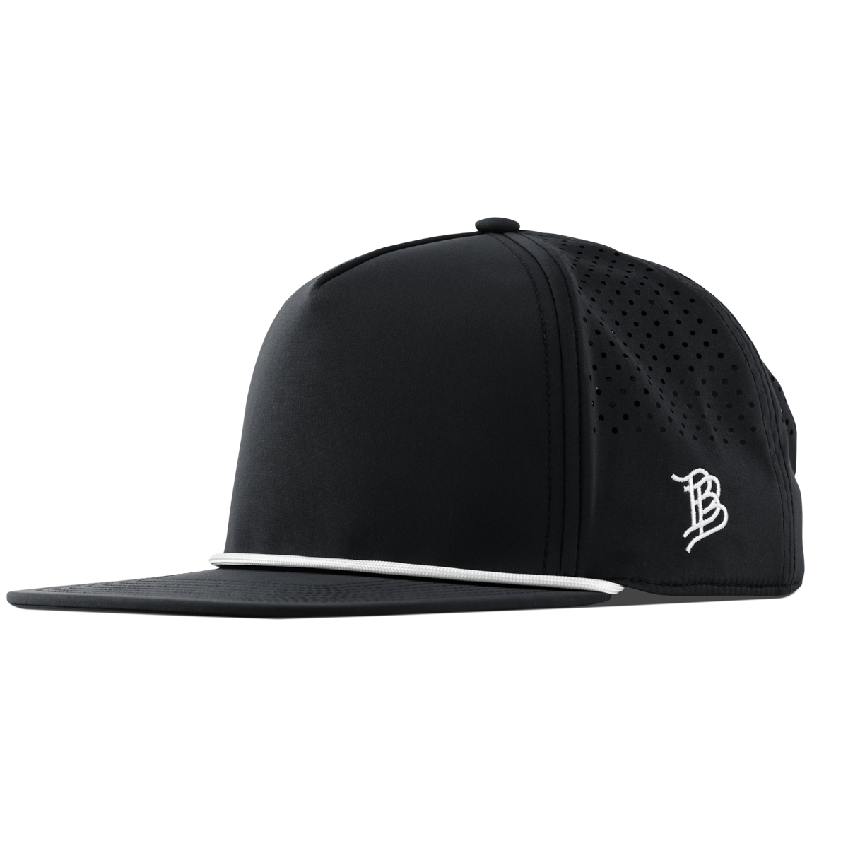 Bare Flat 5 Panel Rope Black