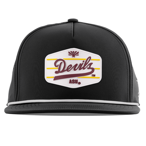 Arizona State University "ASU Devils White" Flat 5 Panel Rope Black