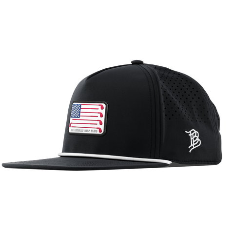 Hailey Ostrom "All American Golf Club" Flat 5 Panel Rope Black