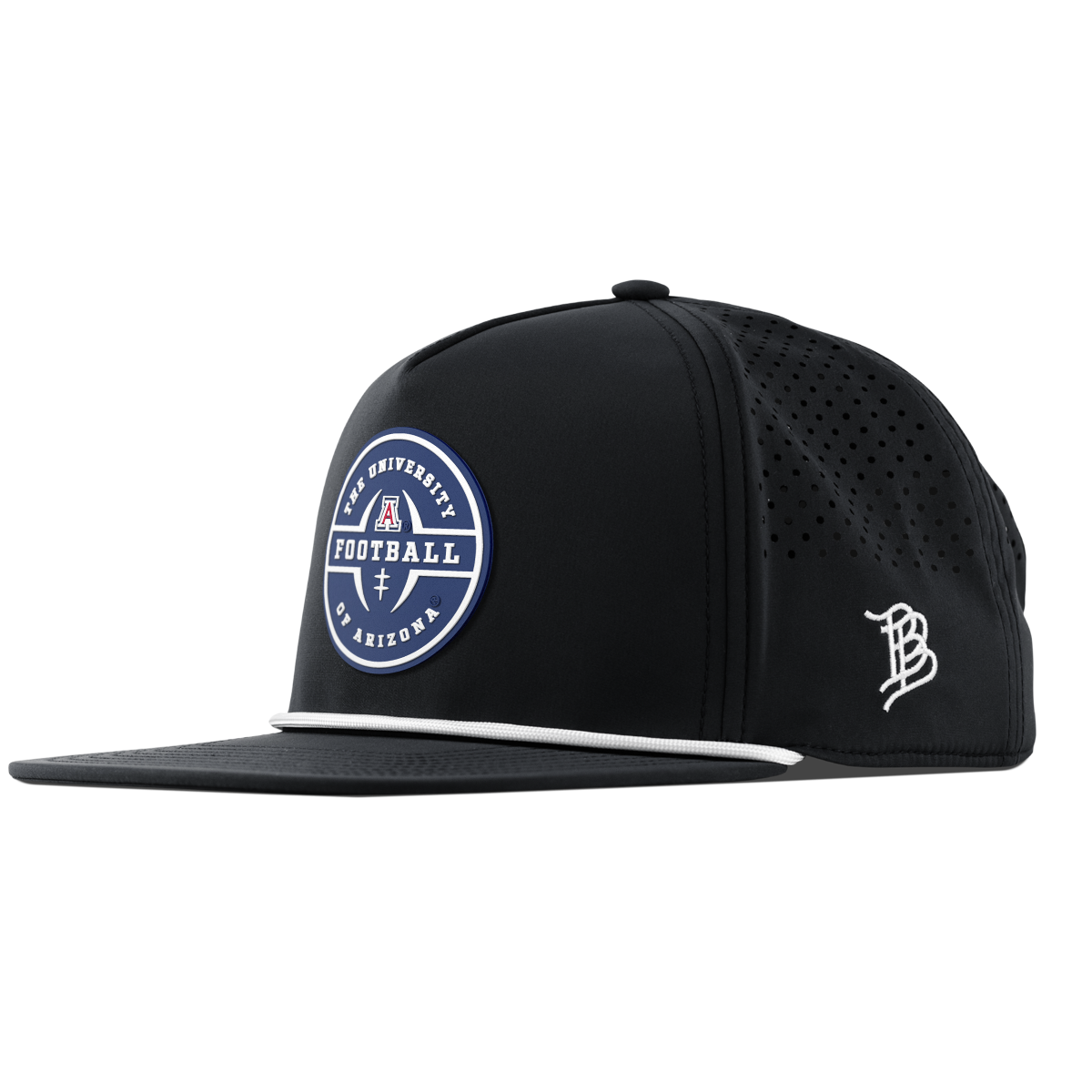 University of Arizona "Arizona Football Legacy" Flat 5 Panel Rope Black
