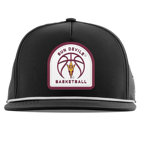 Arizona State University "Arizona State Basketball" Flat 5 Panel Rope Black