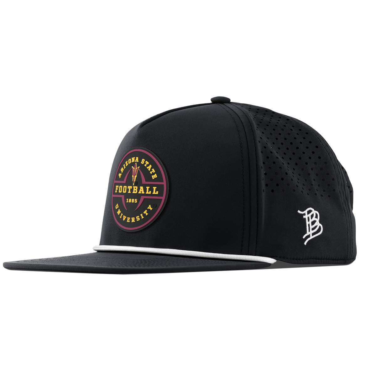 Arizona State University "Arizona State Football Legacy" Flat 5 Panel Rope Black