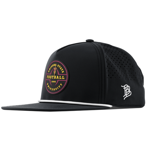 Arizona State University "Arizona State Football Legacy" Flat 5 Panel Rope Black