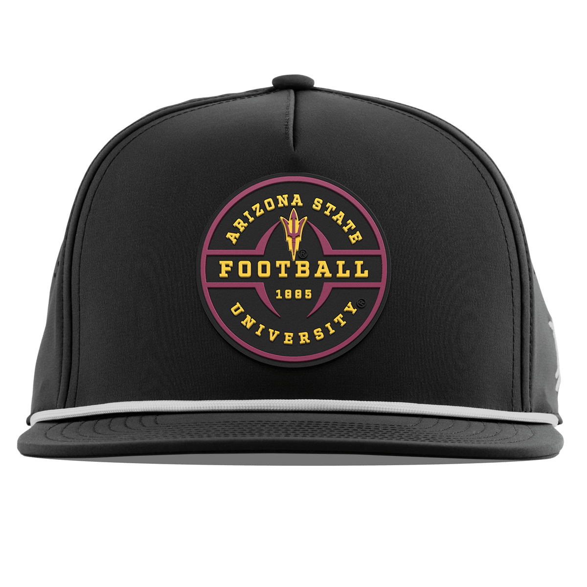 Arizona State University "Arizona State Football Legacy" Flat 5 Panel Rope Black