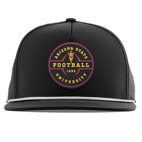 Arizona State University "Arizona State Football Legacy" Flat 5 Panel Rope Black