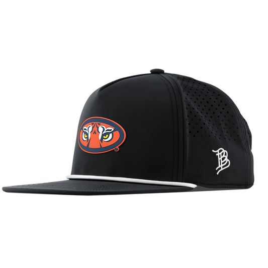 Auburn University "Auburn Tiger Eyes" Flat 5 Panel Rope Black