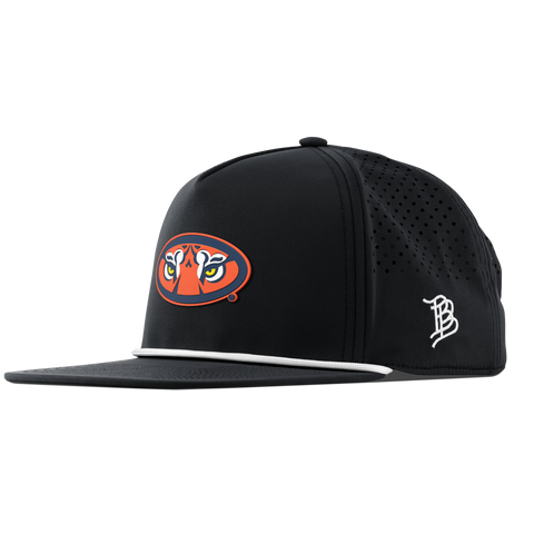 Auburn University "Auburn Tiger Eyes" Flat 5 Panel Rope Black