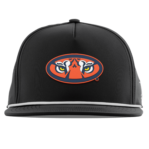 Auburn University "Auburn Tiger Eyes" Flat 5 Panel Rope Black