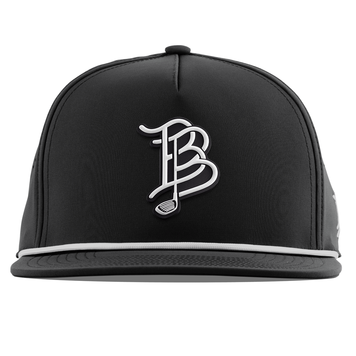 BB Golf Cutout PVC Flat 5 Panel Rope Black