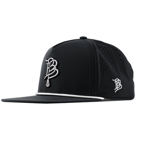 BB Hockey Cutout PVC Flat 5 Panel Rope Black