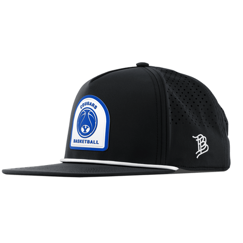 Brigham Young University "BYU Basketball" Flat 5 Panel Rope Black