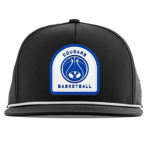 Brigham Young University "BYU Basketball" Flat 5 Panel Rope Black