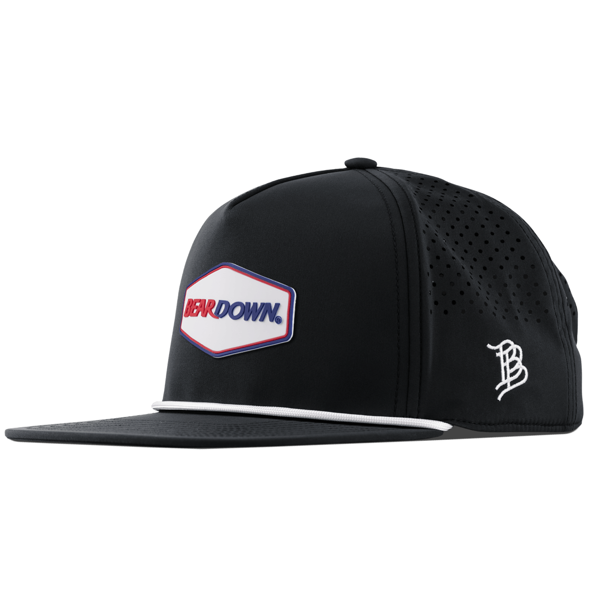University of Arizona "Bear Down Arizona" Flat 5 Panel Rope Black