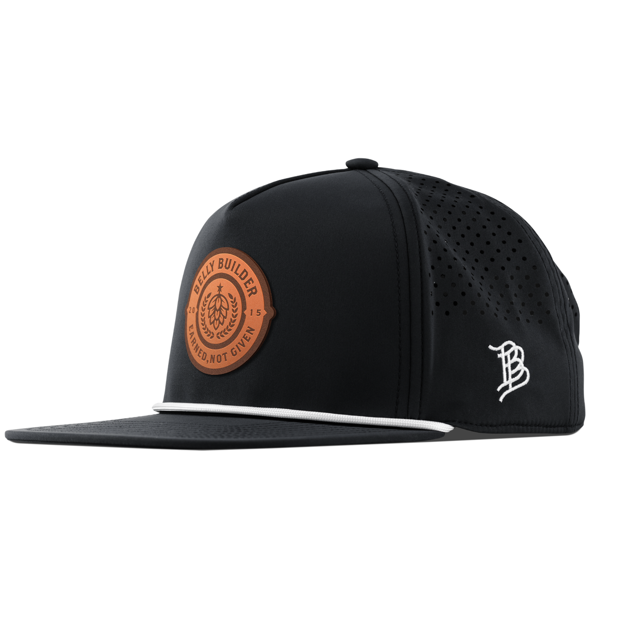 Belly Builder Flat 5 Panel Rope Black 