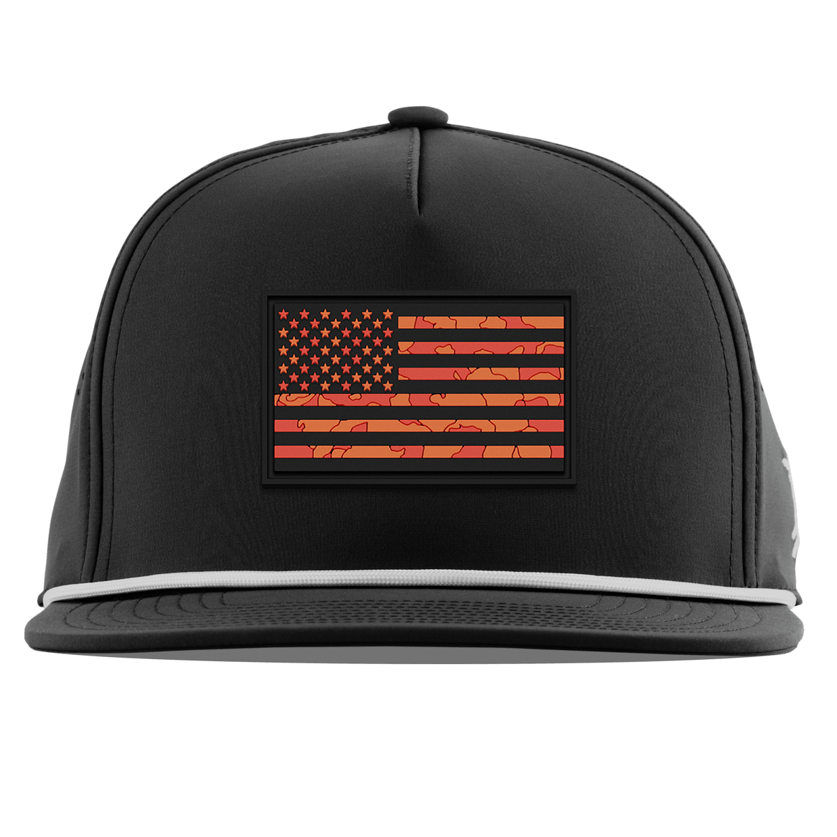 Old Glory Flat 5 Panel Rope Black
