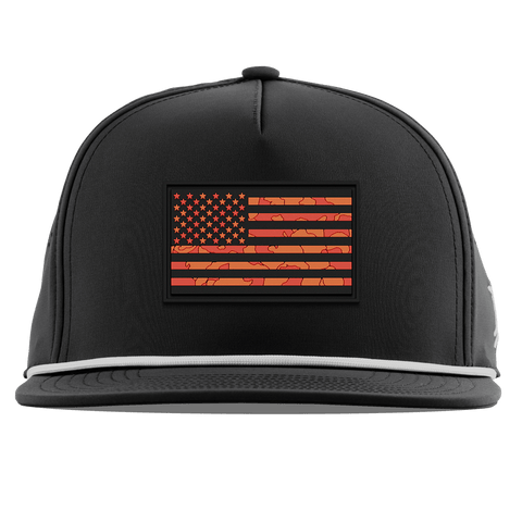 Old Glory Flat 5 Panel Rope Black