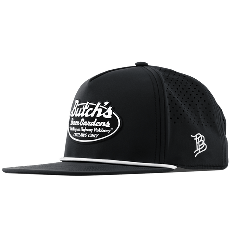 Butch’s Beer Garden Flat 5 Panel Rope Black 