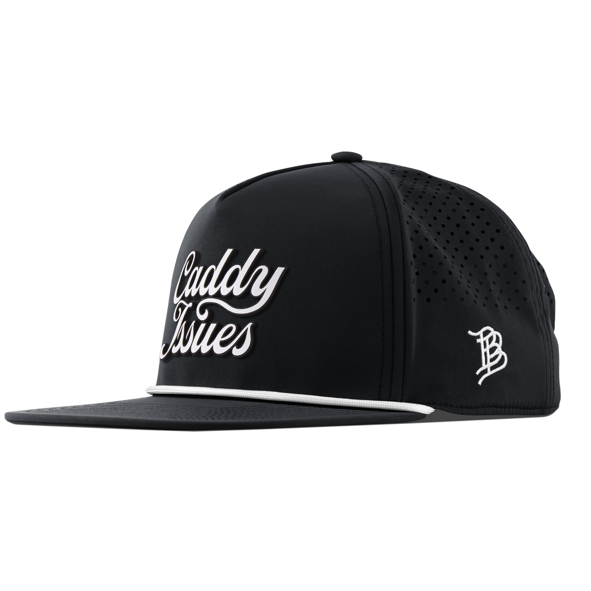 Caddy Issues Script Flat 5 Panel Rope Black