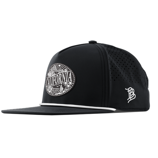 California Traveler Flat 5 Panel Rope Black