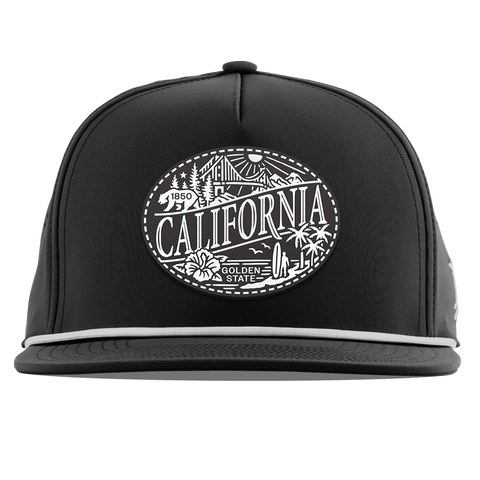 California Traveler Flat 5 Panel Rope Black