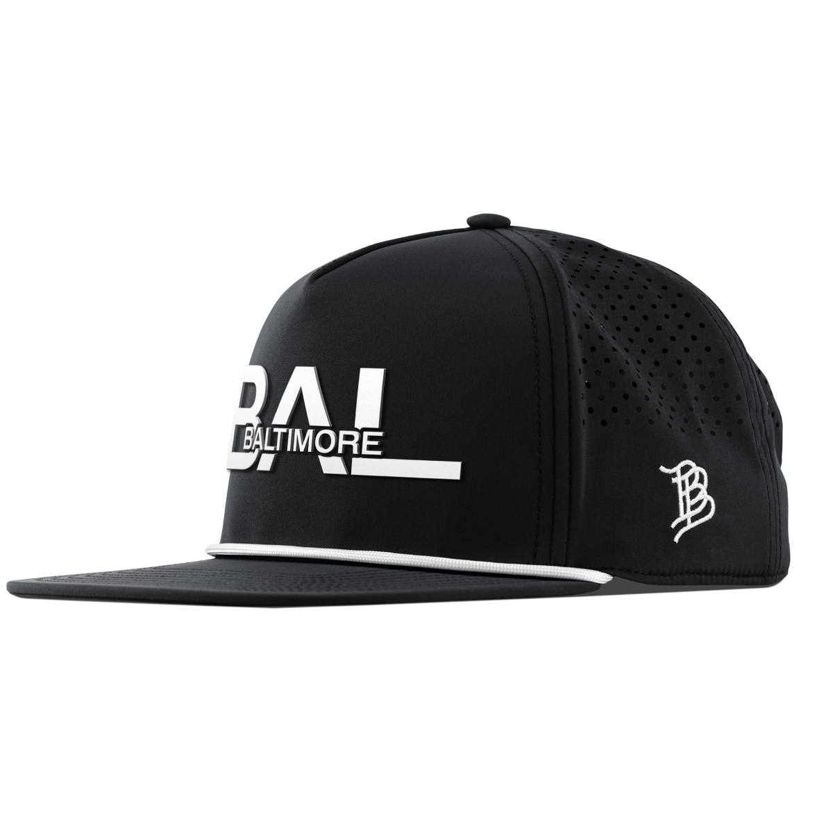 City Block Baltimore Flat 5 Panel Rope Black