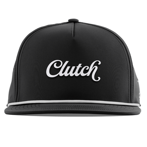 Clutch Script Flat 5 Panel Rope Black