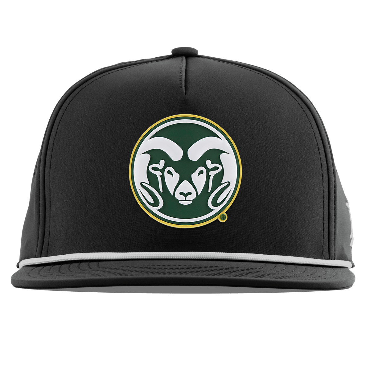 Colorado State University "Colorado State Team Logo" Flat 5 Panel Rope Black