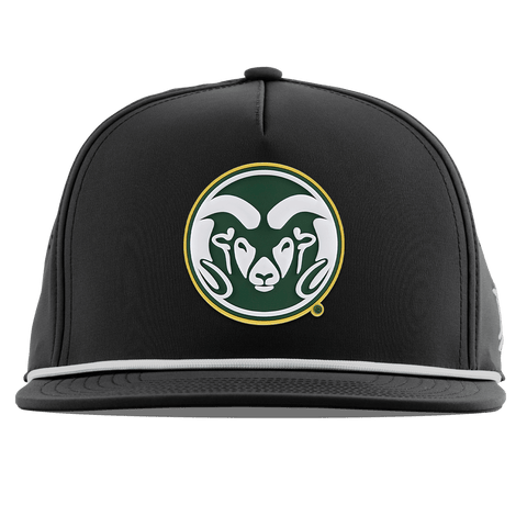 Colorado State University "Colorado State Team Logo" Flat 5 Panel Rope Black