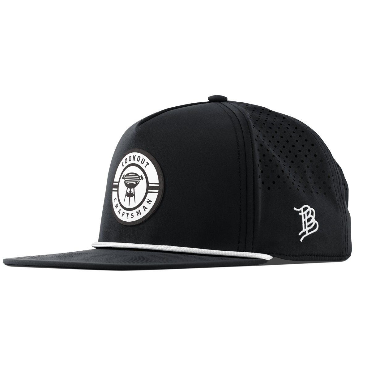 Cookout Craftsman Flat 5 Panel Rope Black 