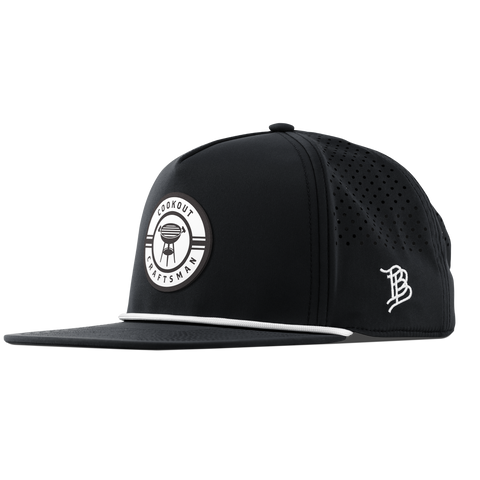Cookout Craftsman Flat 5 Panel Rope Black 