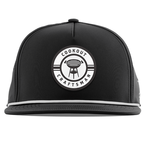 Cookout Craftsman Flat 5 Panel Rope Black 