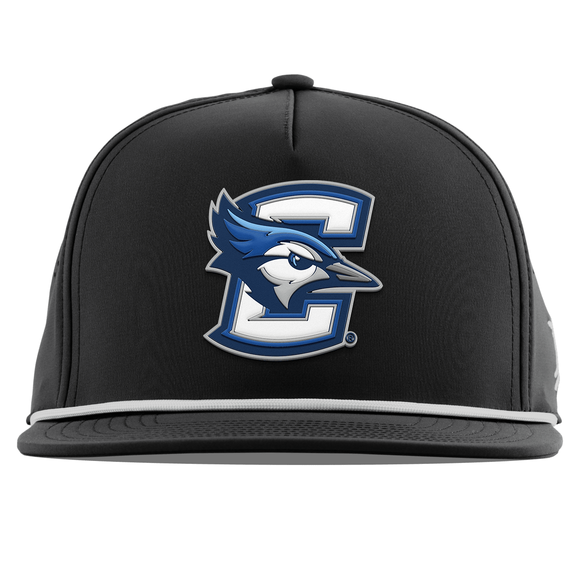 Creighton University "Creighton Block" Flat 5 Panel Rope Black
