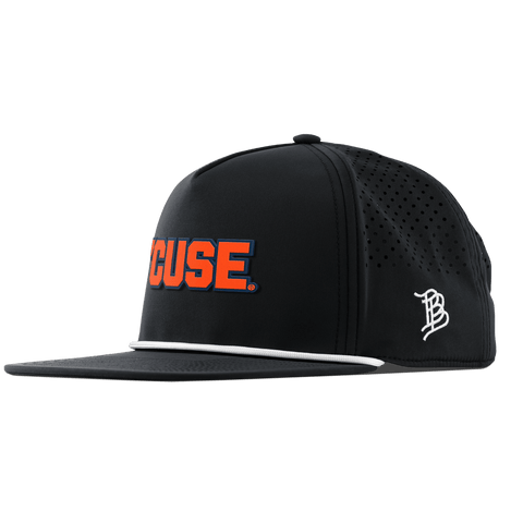 Syracuse University "Cuse Block" Flat 5 Panel Rope Black