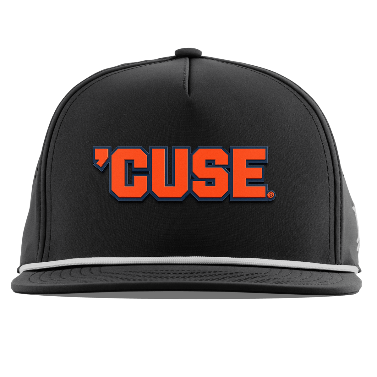 Syracuse University "Cuse Block" Flat 5 Panel Rope Black