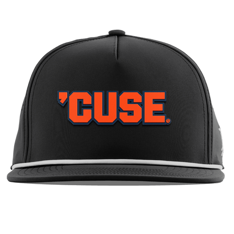 Syracuse University "Cuse Block" Flat 5 Panel Rope Black