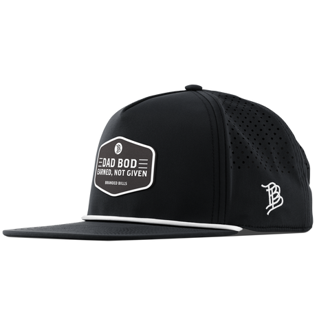 Dad Bod Flat 5 Panel Rope Black 