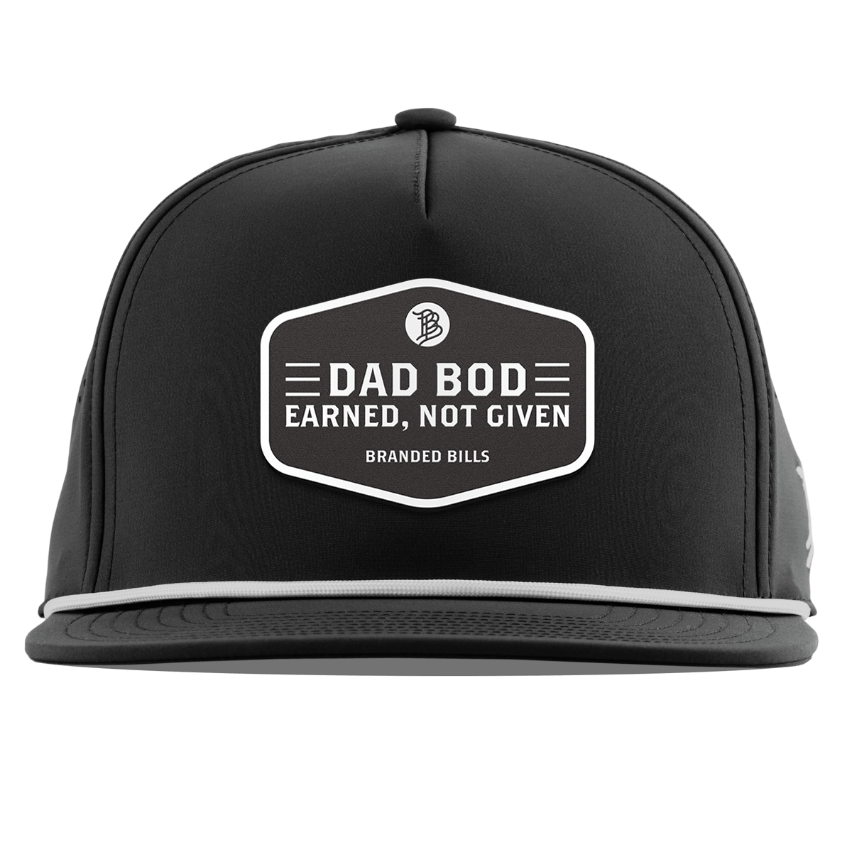 Dad Bod Flat 5 Panel Rope Black 