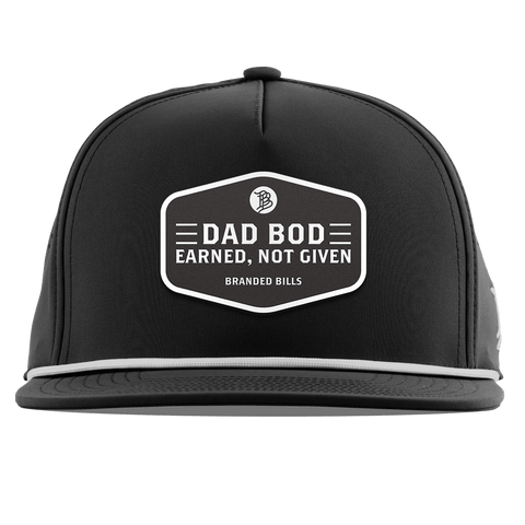 Dad Bod Flat 5 Panel Rope Black 