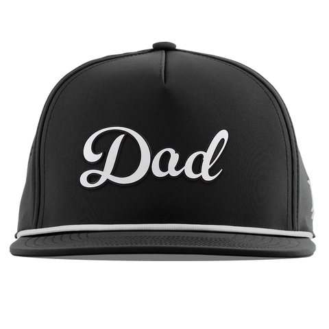 Dad Script Flat 5 Panel Rope Black 