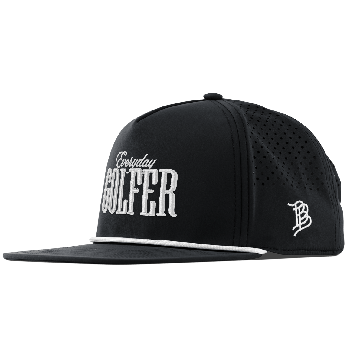 Everyday Golfer Flat 5 Panel Rope Black