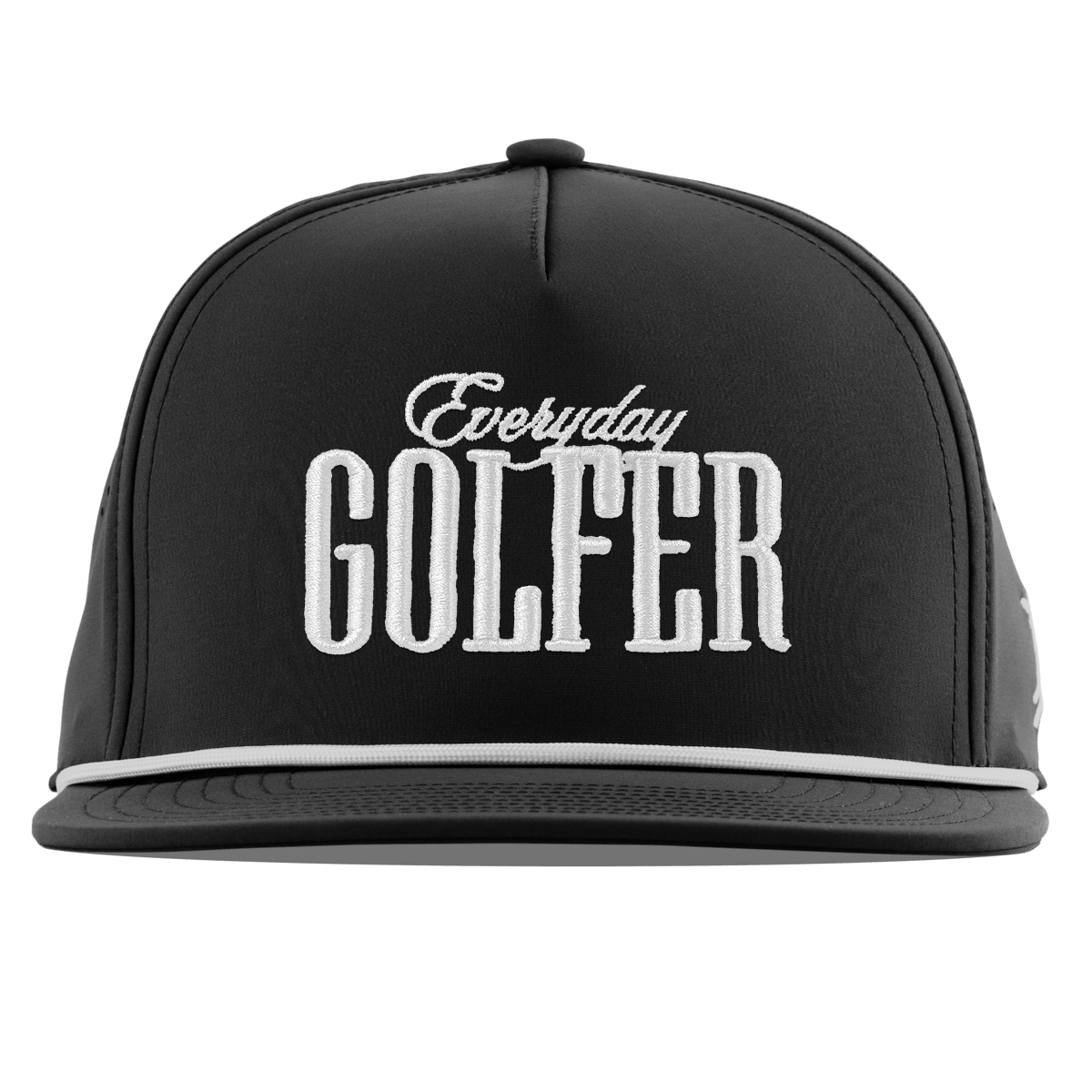 Everyday Golfer Flat 5 Panel Rope Black